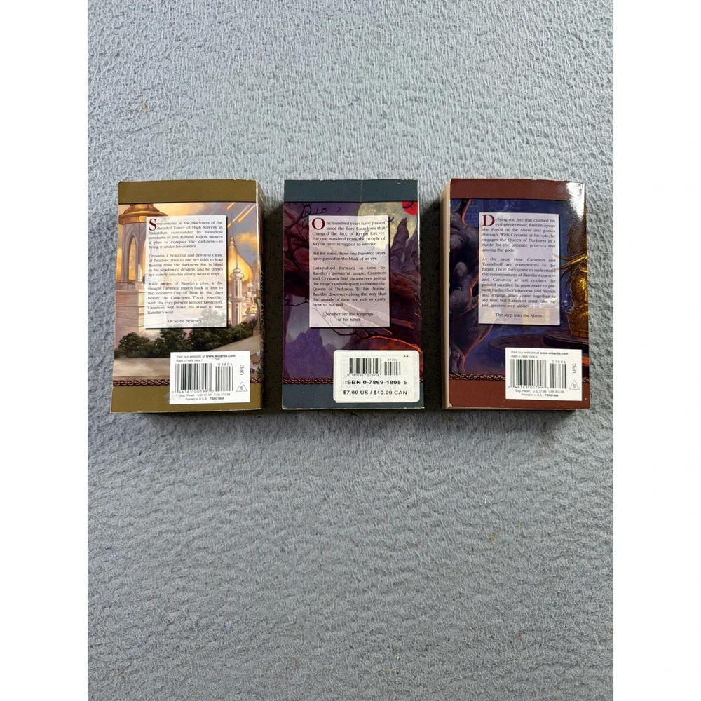 Dragonlance Legends Twins Trilogy Margaret Weis Tracy Hickman Paperback Set 1-3